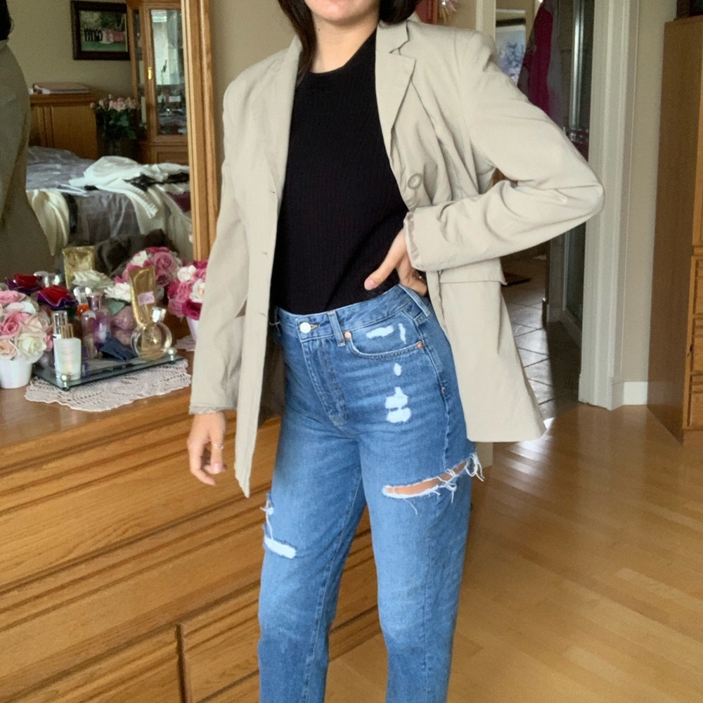Beige blazer (M/L) - Picture 2 of 6